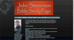 Desktop Screenshot of johnstevenson.net